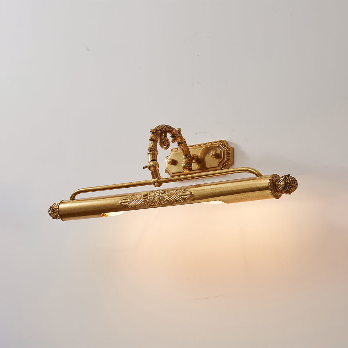 Galerie Brass Picture Light-Home & Garden > Lighting > Picture Lights-Laren Fete-L 45cm x H 15.5cm / L 17.7″ x H 6.1″-Brass-Laren Fete