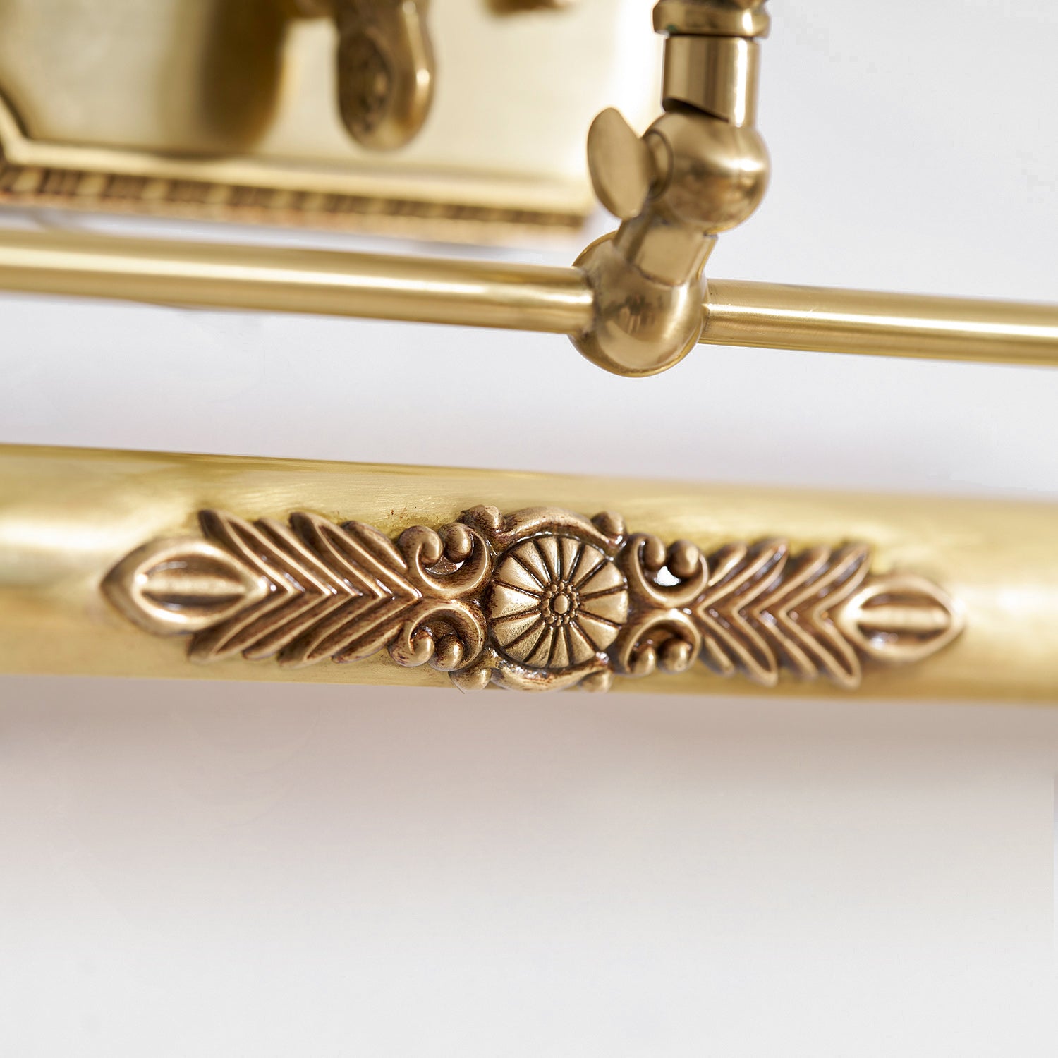 Galerie Brass Picture Light-Home & Garden > Lighting > Picture Lights-Laren Fete-L 45cm x H 15.5cm / L 17.7″ x H 6.1″-Brass-Laren Fete