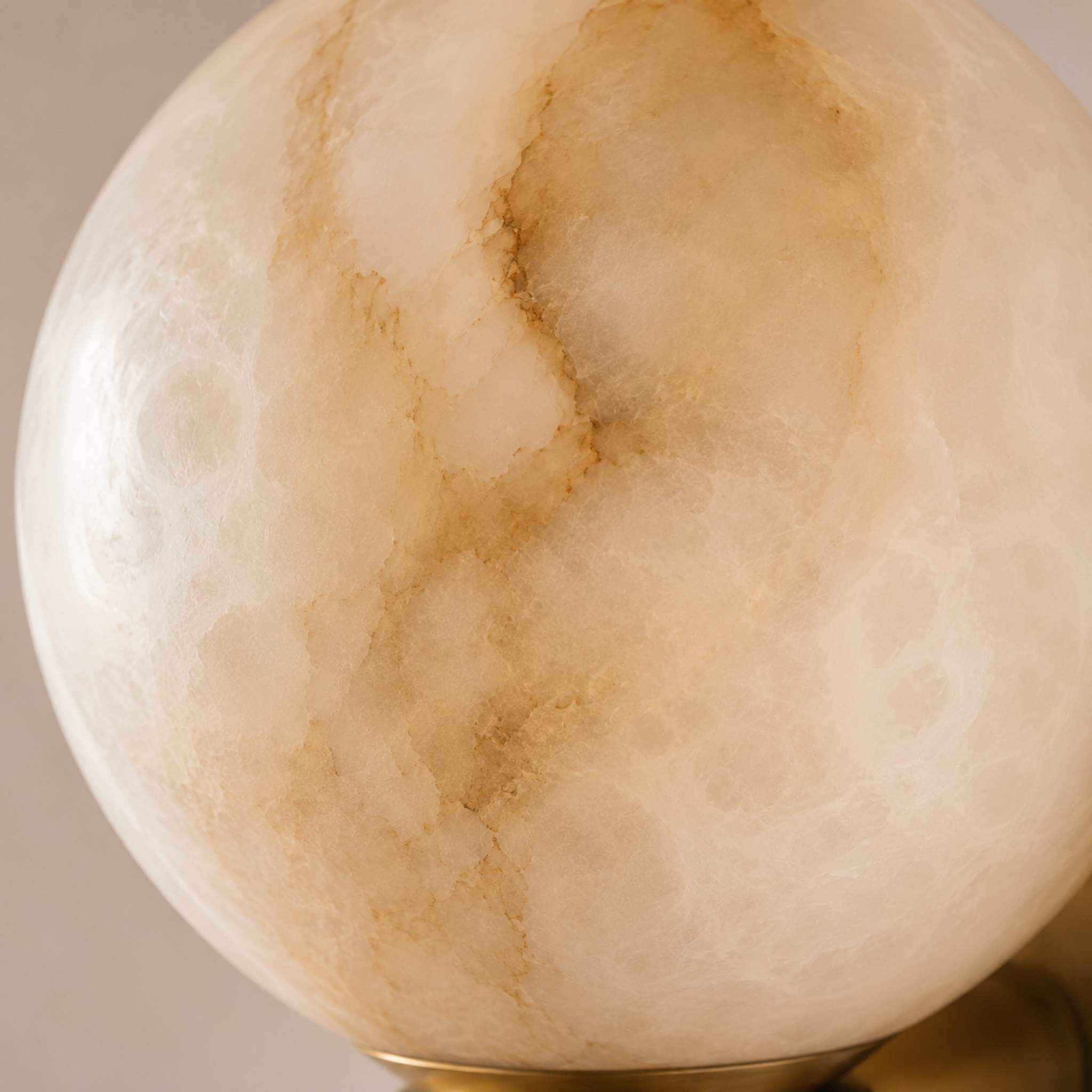 : Gemini Marble Dual Globe Wall Sconce-Home & Garden > Lighting > Wall Lights & Sconces-Laren Fete-Small-White Light-Laren Fete