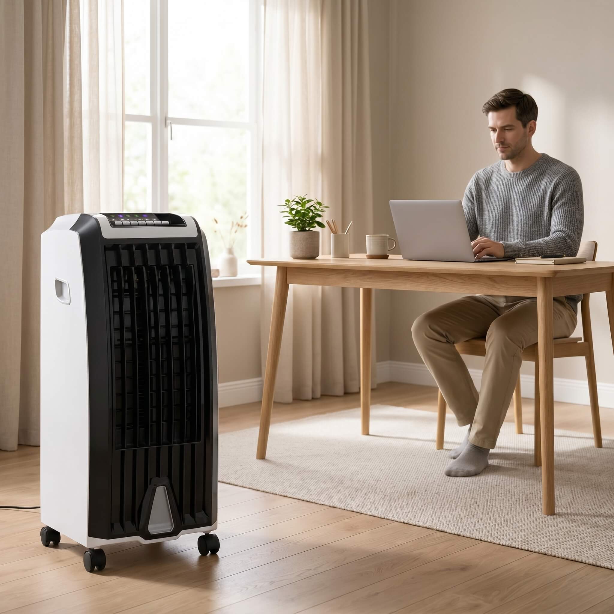 Glacius Windowless Portable Air Conditioner-Home & Garden > Heating, Cooling & Air > Air Conditioners-Laren Fete-Laren Fete