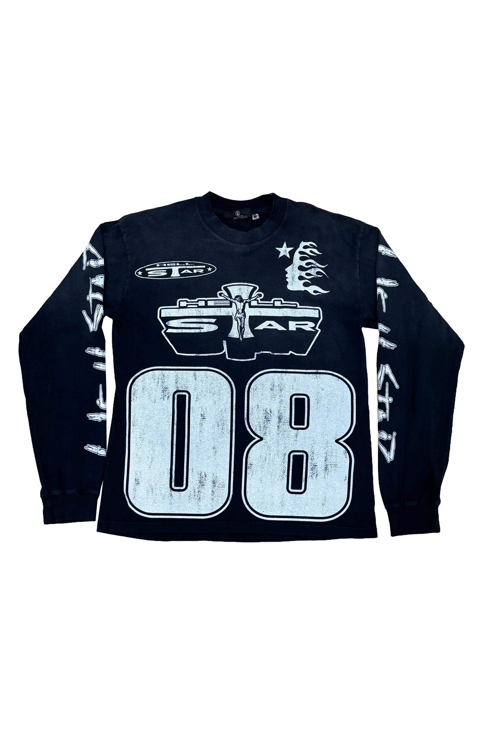 Hellstar 08' Long Sleeve T-Shirt – Vintage Wash