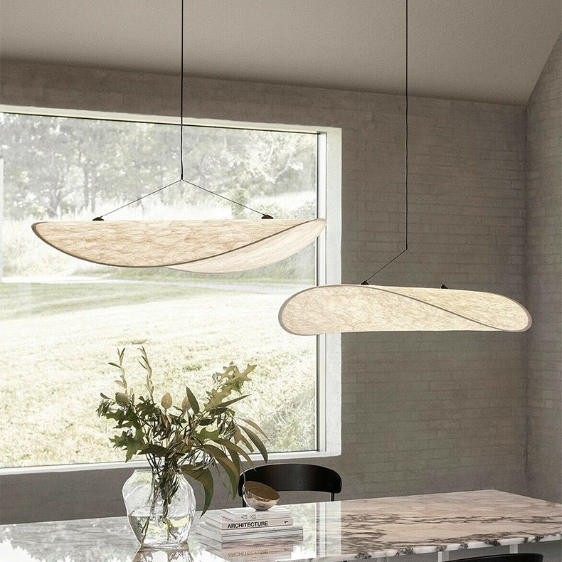 Javari Black Pendant Light | Silk Shade, Modern Minimalist 4