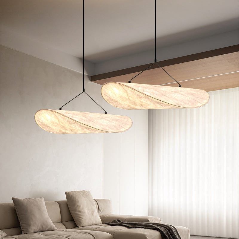 Javari Black Pendant Light | Silk Shade, Modern Minimalist 6