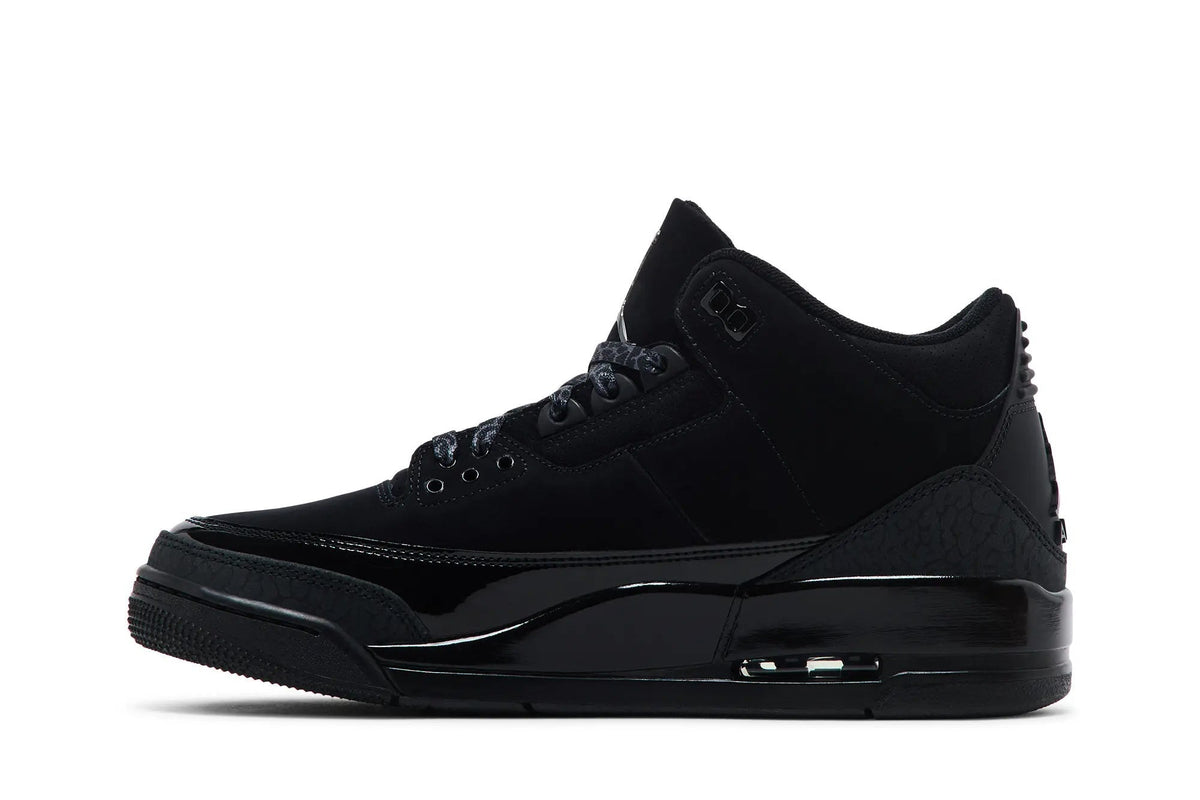Jordan 3 Retro 'Black Cat' 2025-Jordan 3-Laren Fete-M5/W6.5-Laren Fete