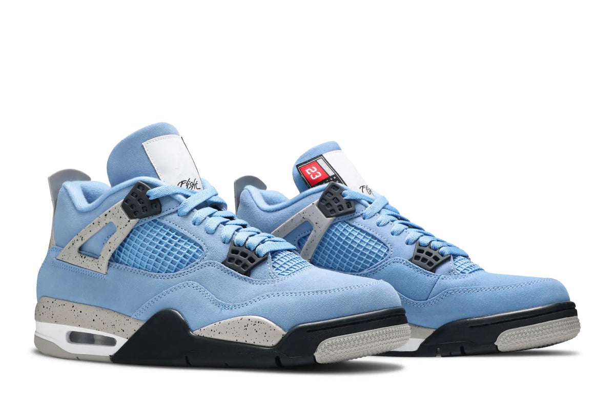 Jordan 4 Retro 'University Blue'-Jordan 4-Laren Fete-Laren Fete