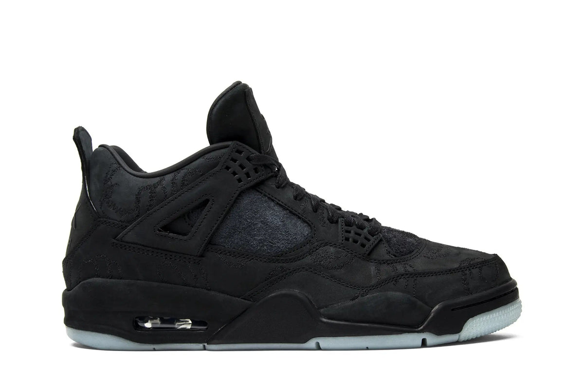 KAWS x Jordan 4 Retro 'Black'-Jordan 4-Laren Fete-Laren Fete