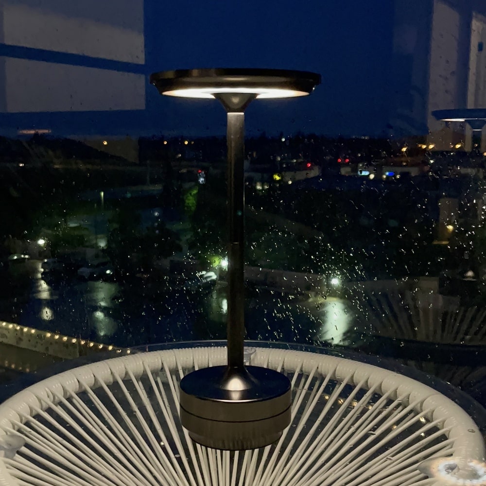 Kova Aluminium Cordless Table Lamp-Home & Garden > Lighting > Table Lamps-Laren Fete-Gold-Laren Fete