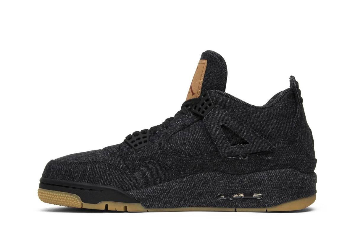 Levi's x Jordan 4 Retro 'Black Denim'-Jordan 4-Laren Fete-M5/W6.5-Laren Fete