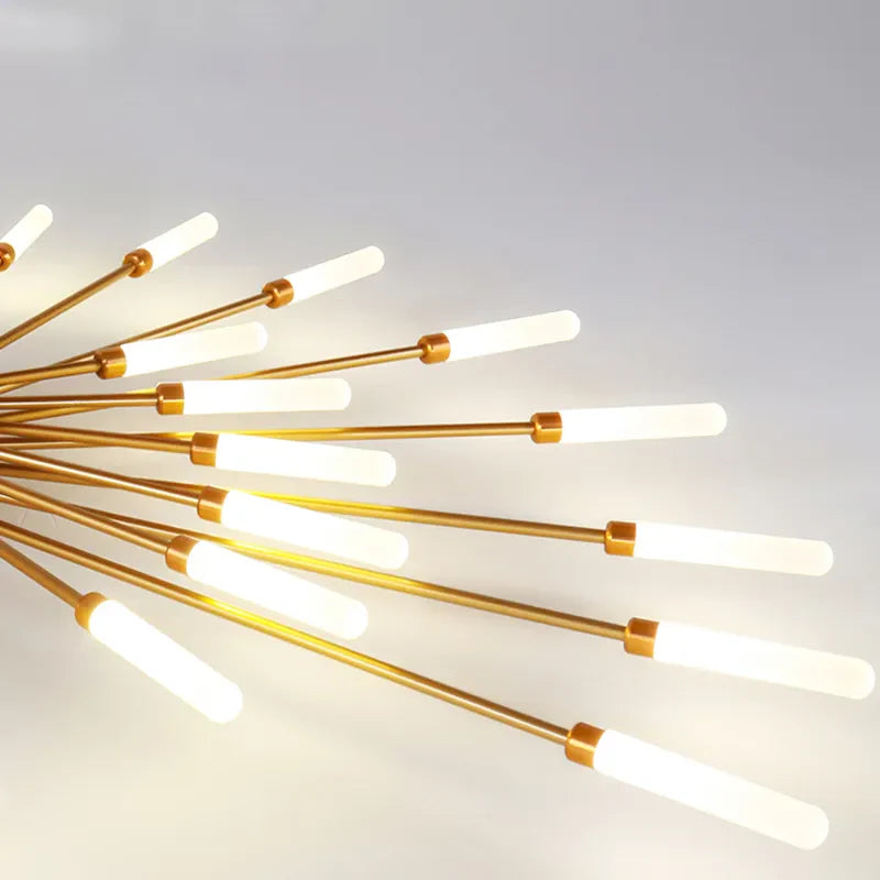 Lunara Ceiling Chandelier | Minimalist Metal, Integrated LED for Dining and Living Rooms 4