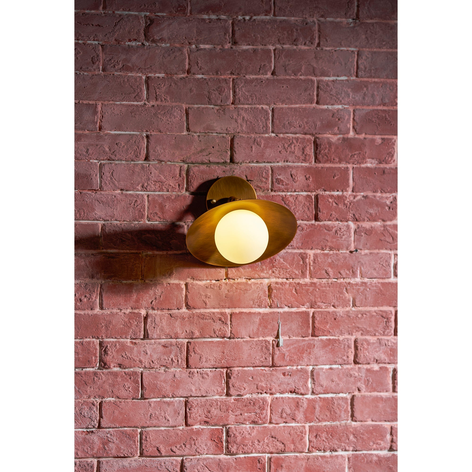 Marie Brass Dome Ceiling Lamp-Home & Garden > Lighting > Ceiling Lights-Laren Fete-D 25.5cm x H 23cm / ∅ 10″ x H 9.1″-Antique Brass-Glass Lampshade-Laren Fete