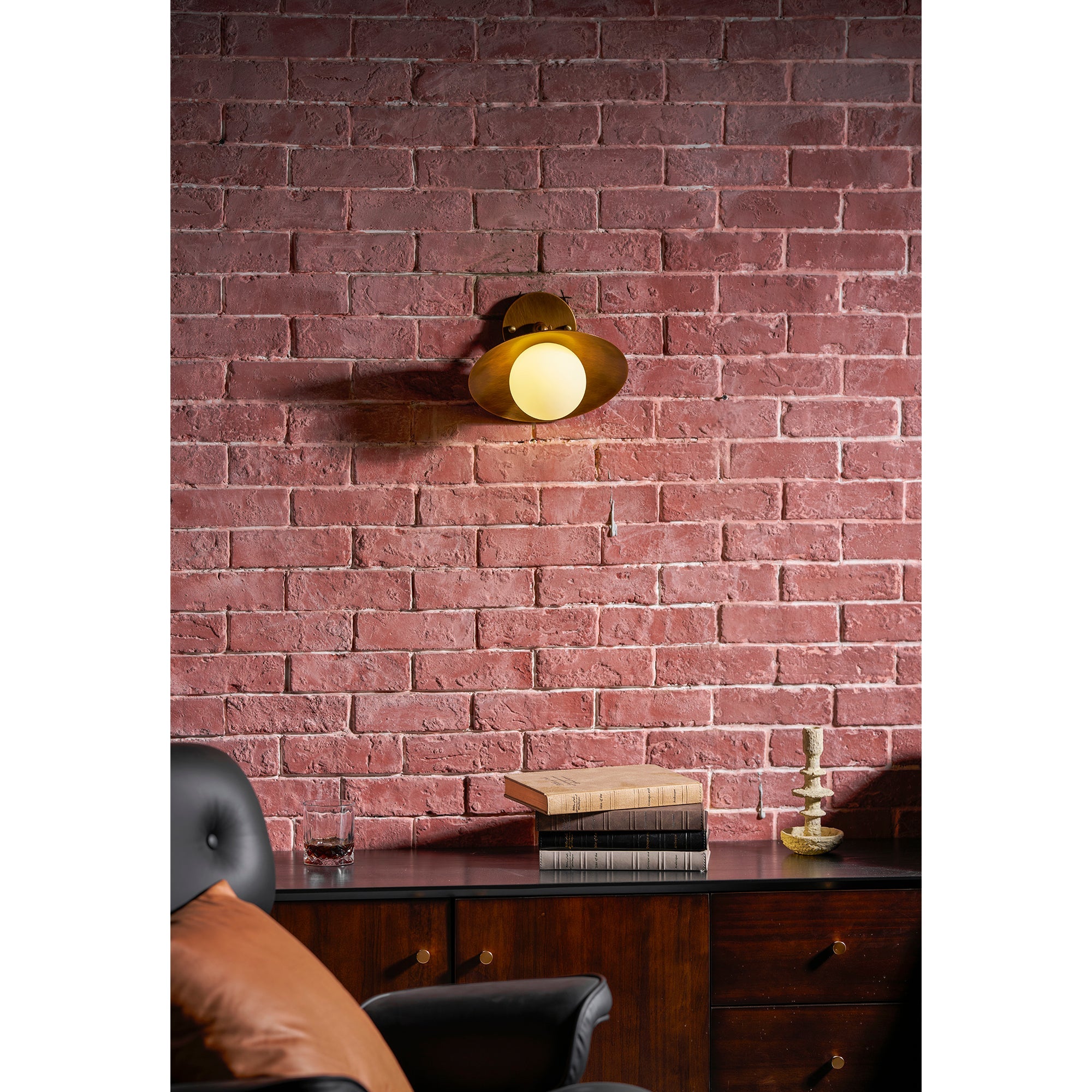 Marie Brass Dome Ceiling Lamp-Home & Garden > Lighting > Ceiling Lights-Laren Fete-D 25.5cm x H 23cm / ∅ 10″ x H 9.1″-Antique Brass-Glass Lampshade-Laren Fete