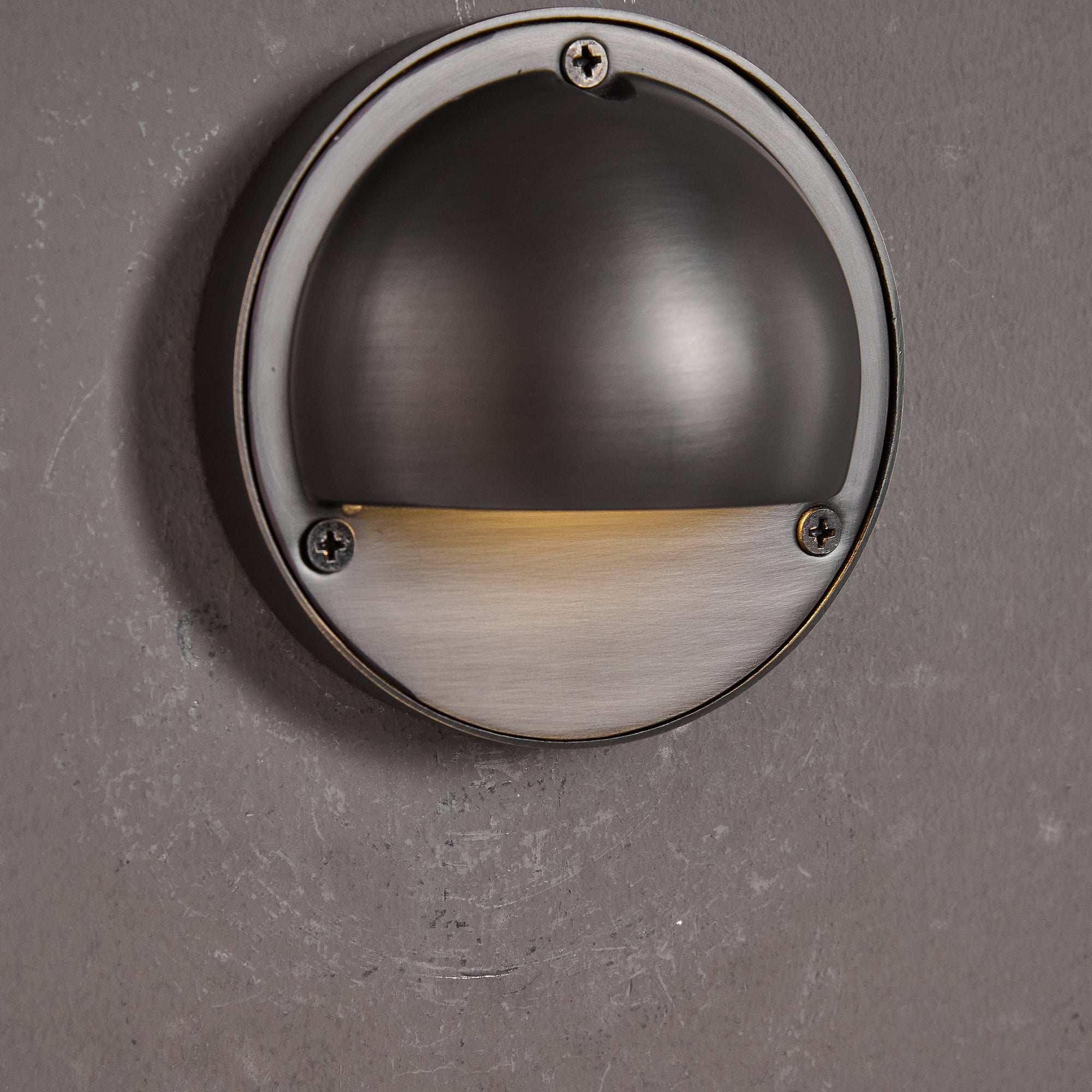Marin Brass Wall Sconce-Home & Garden > Lighting > Wall Lights & Sconces-Laren Fete-D 10cm x W 5cm x H 10cm / ∅ 3.9″ x W 2″ x H 3.9″-Antique Brass-Laren Fete