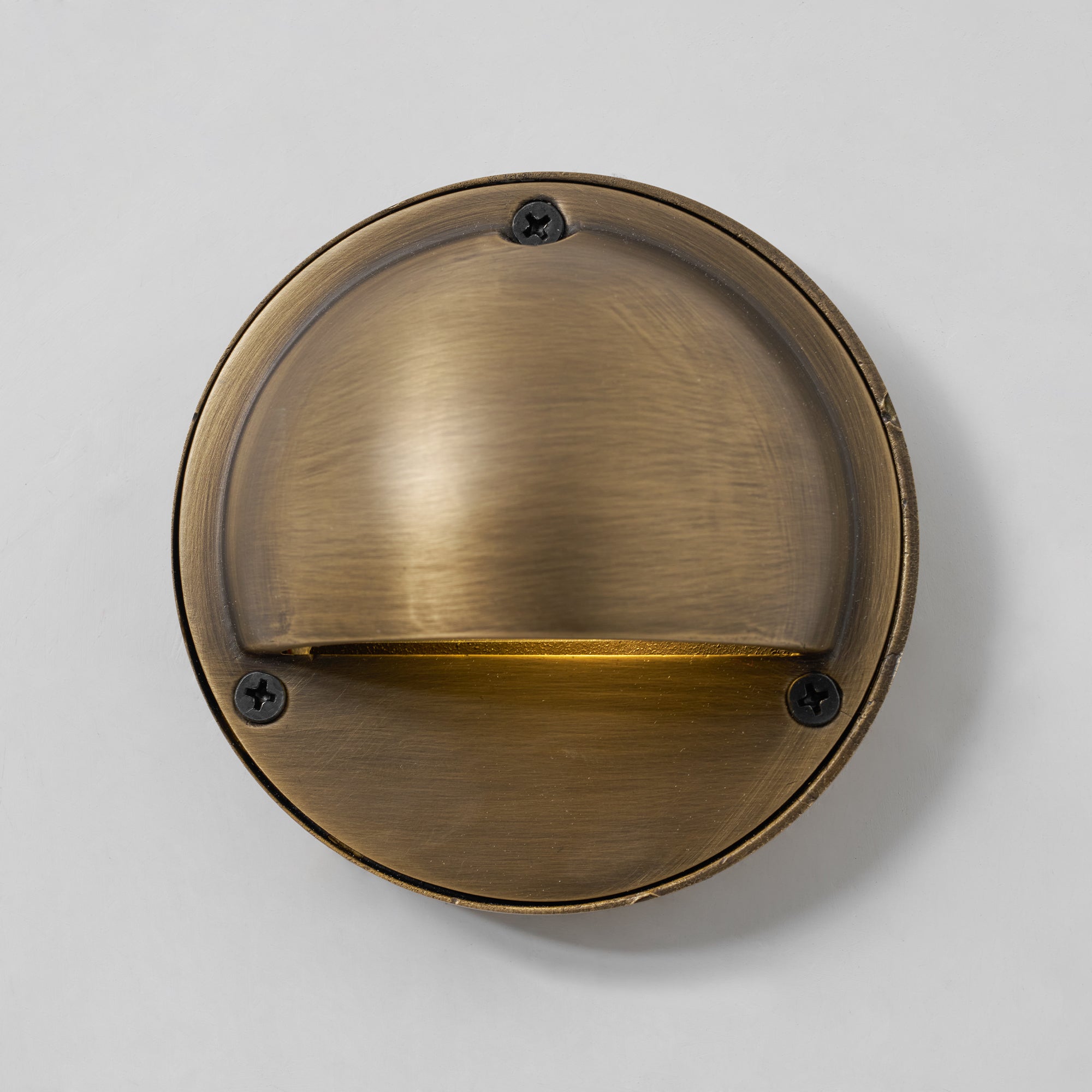 Marin Brass Wall Sconce-Home & Garden > Lighting > Wall Lights & Sconces-Laren Fete-D 10cm x W 5cm x H 10cm / ∅ 3.9″ x W 2″ x H 3.9″-Antique Brass-Laren Fete