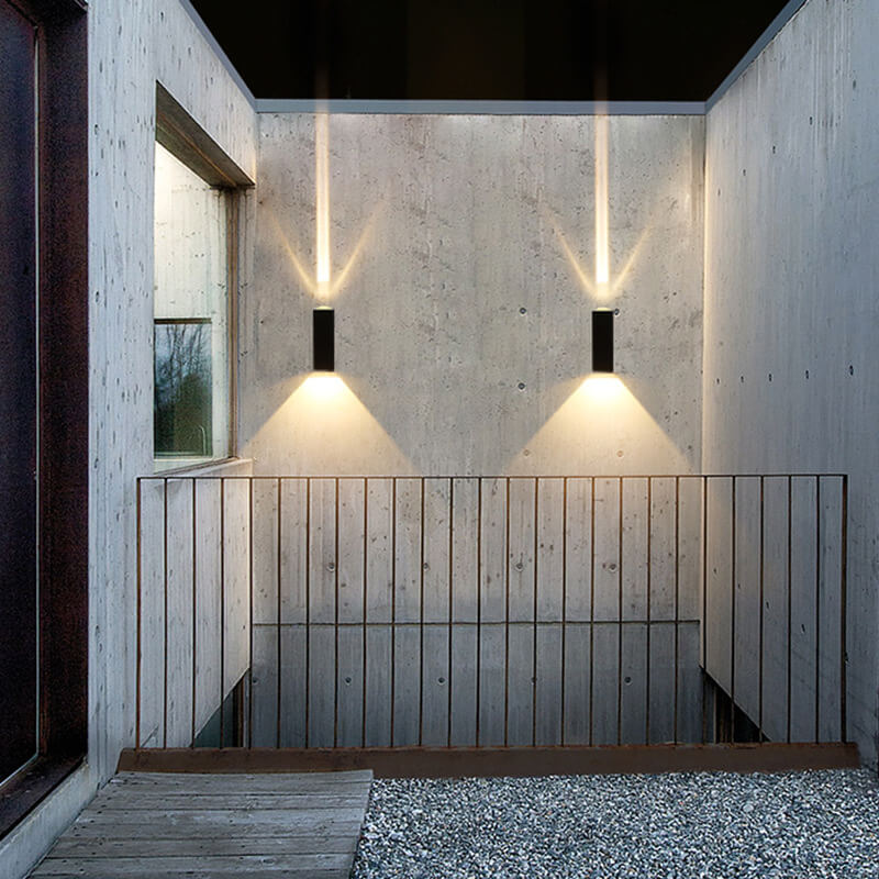 Maverick Modern Outdoor Wall Light | Waterproof Aluminum, Black Finish 9