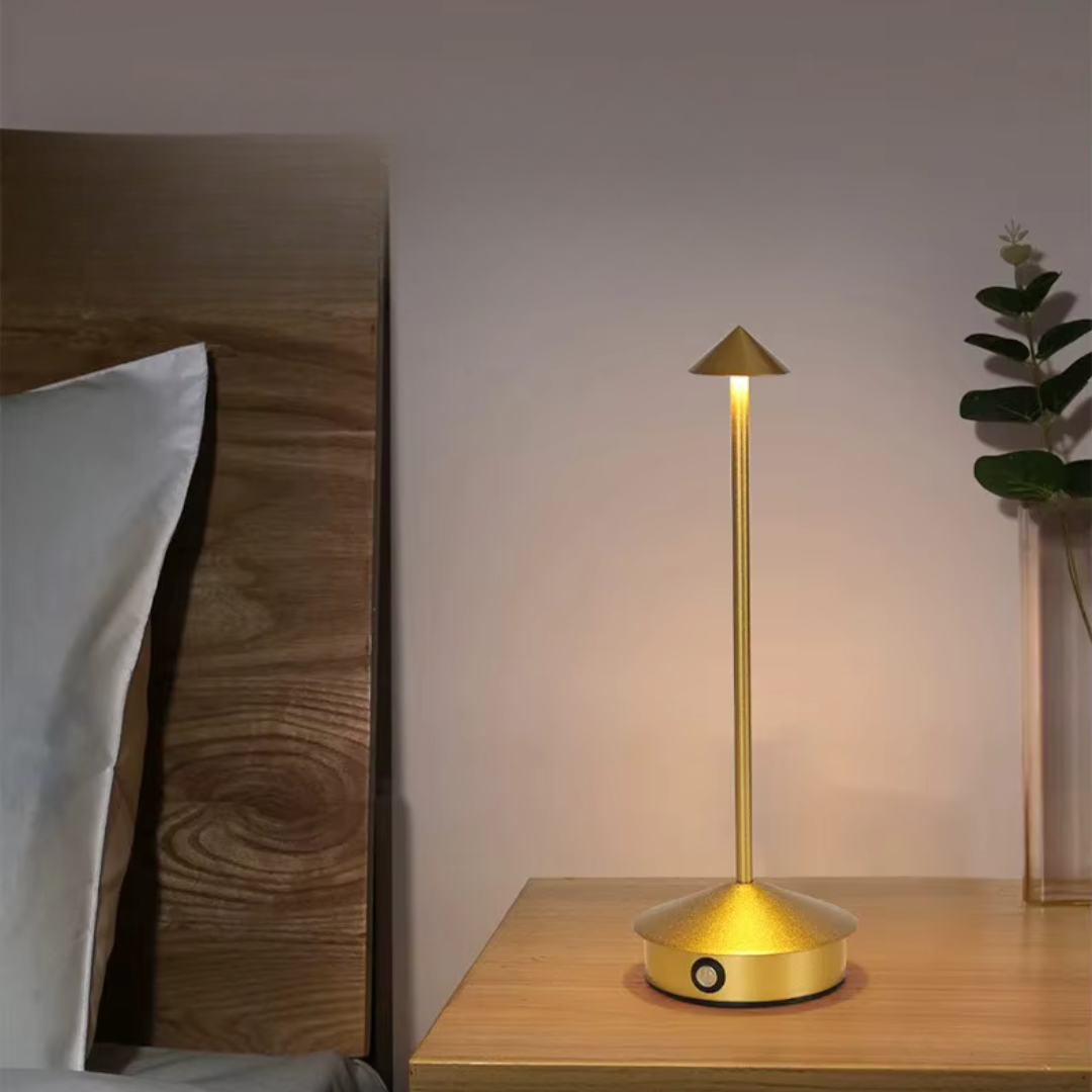 Mira LED Table Lamp | Aluminium, Rechargeable Touch Control, Versatile Lighting 2