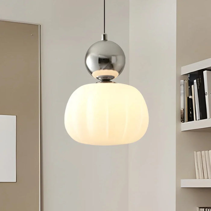 Mira Pendant Light | Frosted Glass, Modern Kitchen Island Lighting 11