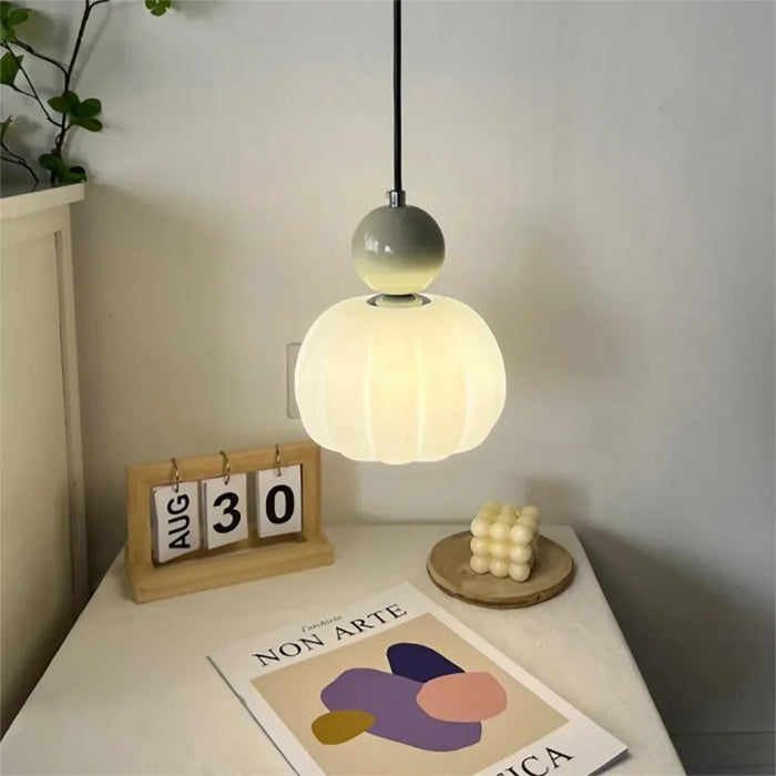 Mira Pendant Light | Frosted Glass, Modern Kitchen Island Lighting 4