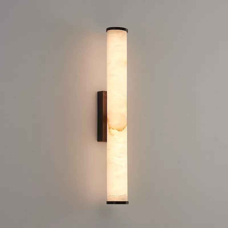 Mira Wall Sconce | Resin Marble Effect, Minimalist Design 9
