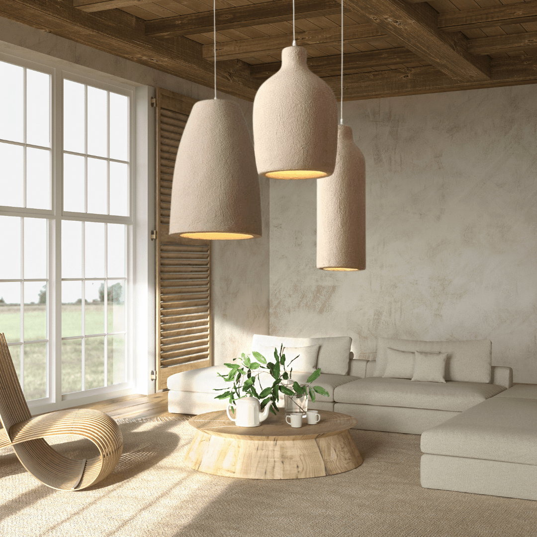 Nirvana Pendant Light | Resin, Japandi Kitchen Pendant Lighting 0