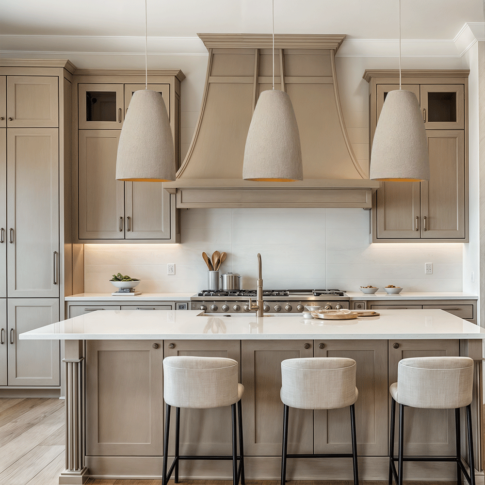 Nirvana Pendant Light | Resin, Japandi Kitchen Pendant Lighting 7