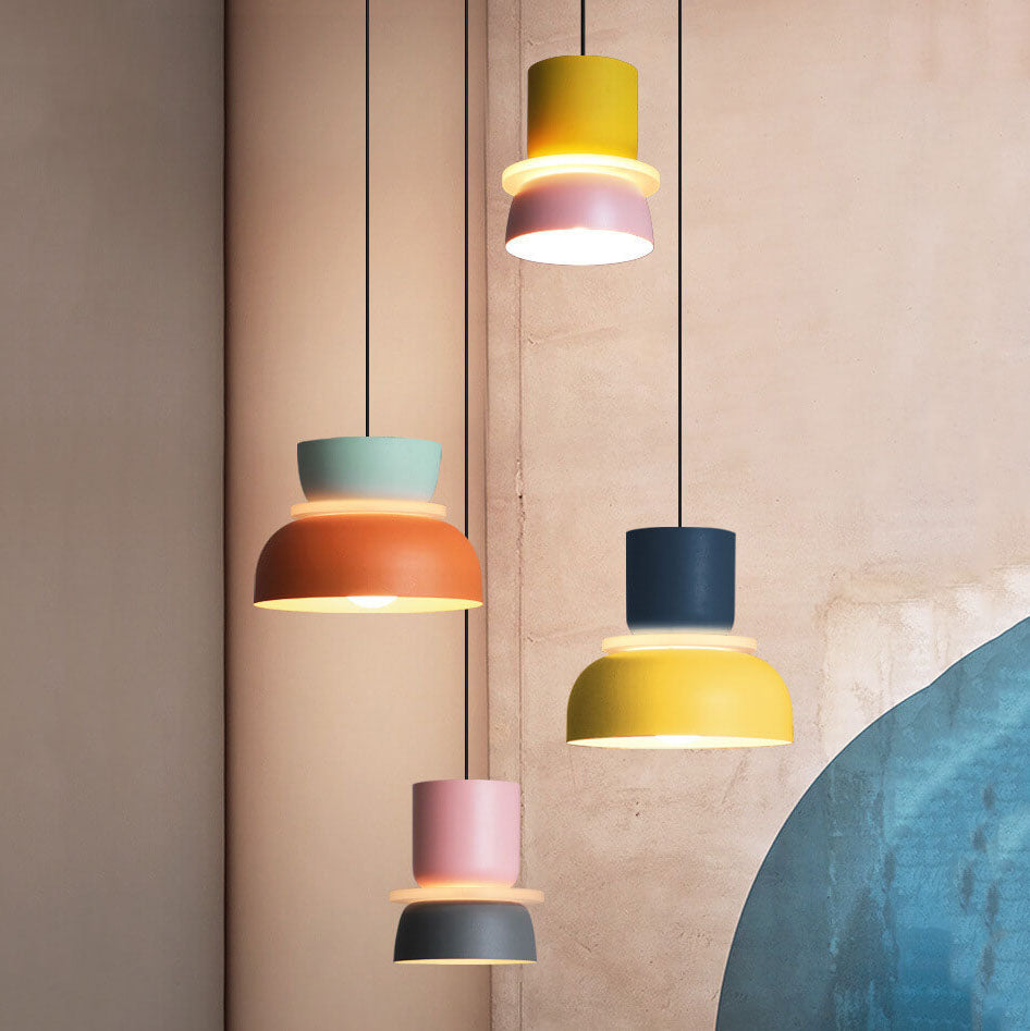 Noble Pendant Light | Zinc Alloy, Dual-Tone Kitchen Island Lighting 0