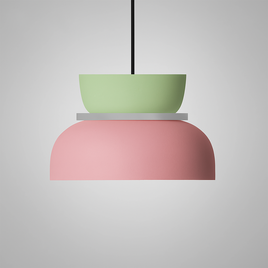Noble Pendant Light | Zinc Alloy, Dual-Tone Kitchen Island Lighting 11