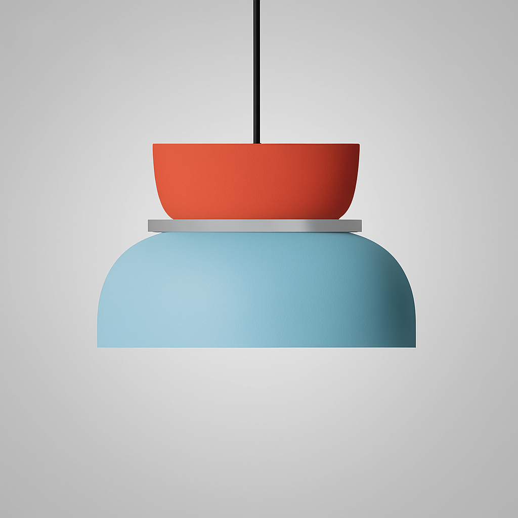 Noble Pendant Light | Zinc Alloy, Dual-Tone Kitchen Island Lighting 12