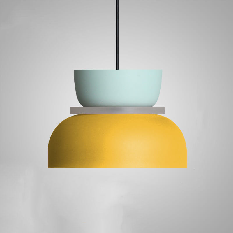 Noble Pendant Light | Zinc Alloy, Dual-Tone Kitchen Island Lighting 14