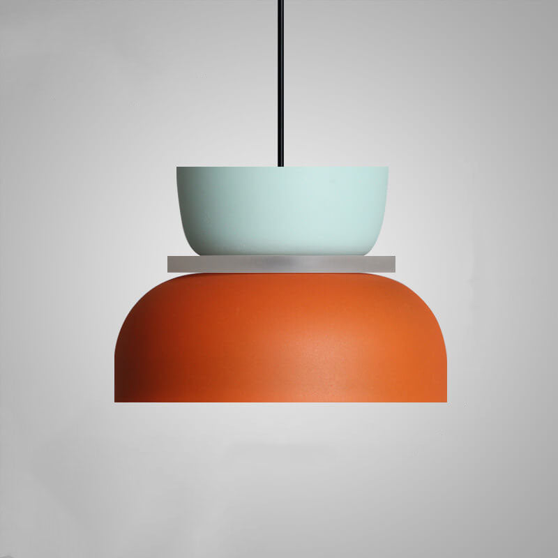 Noble Pendant Light | Zinc Alloy, Dual-Tone Kitchen Island Lighting 15