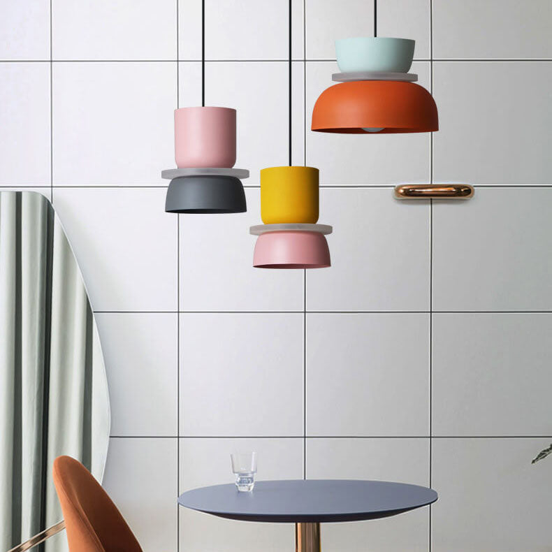 Noble Pendant Light | Zinc Alloy, Dual-Tone Kitchen Island Lighting 5
