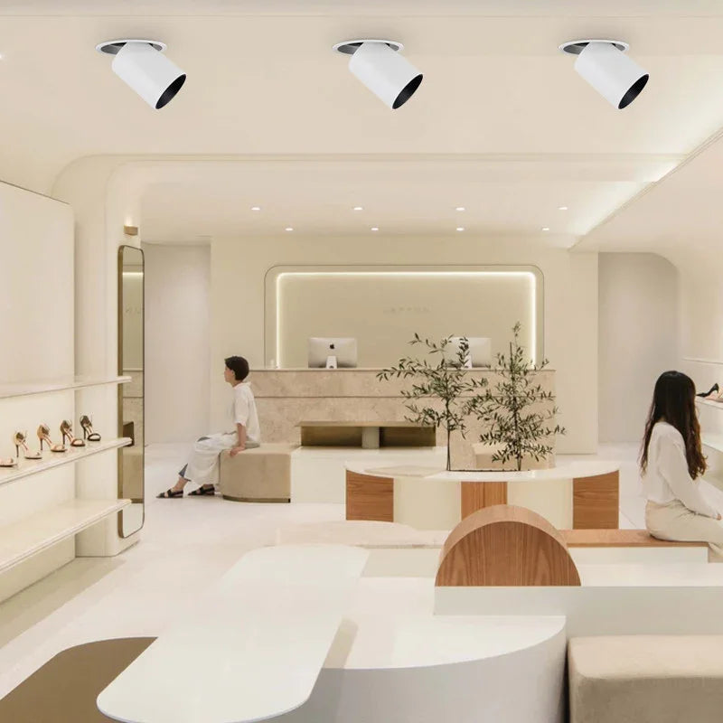 Nova LED Recessed Downlight-Home & Garden > Lighting > Recessed Lighting-Laren Fete-Black-Neutral White 4000K-9W-Laren Fete