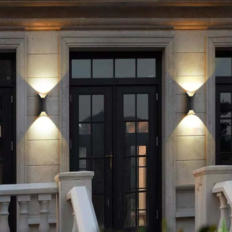 Noxen Outdoor Wall Lamp | Metal & Acrylic, IP65 Rated for Garden Lights 12