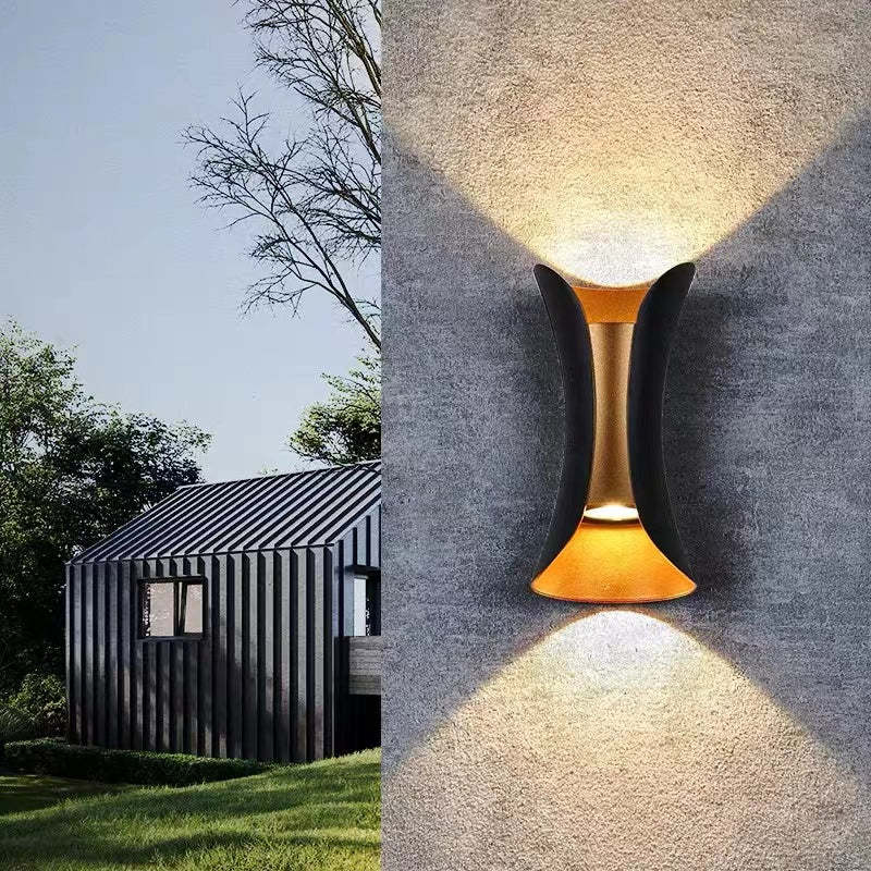 Noxen Outdoor Wall Lamp | Metal & Acrylic, IP65 Rated for Garden Lights 8