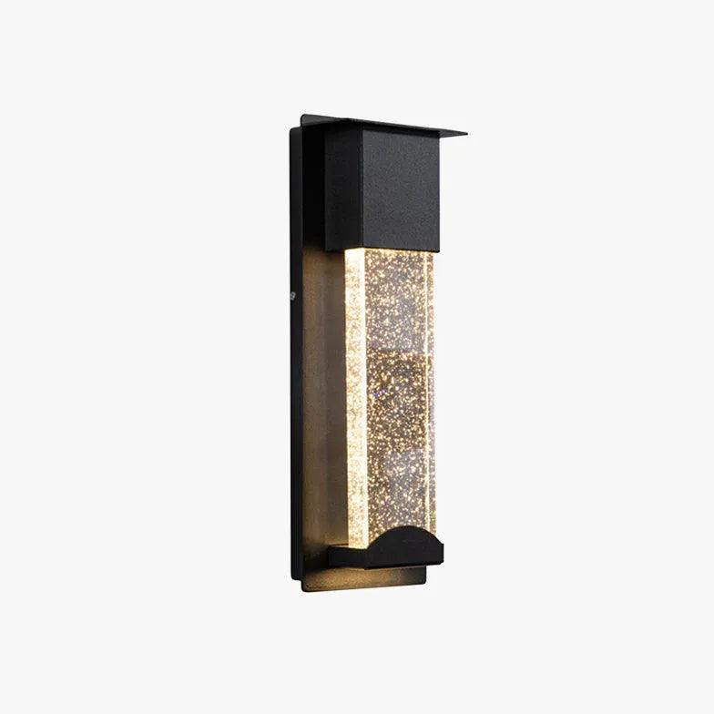 Oriana Outdoor Wall Lantern | Crystal Design, Motion Sensor, Waterproof 1