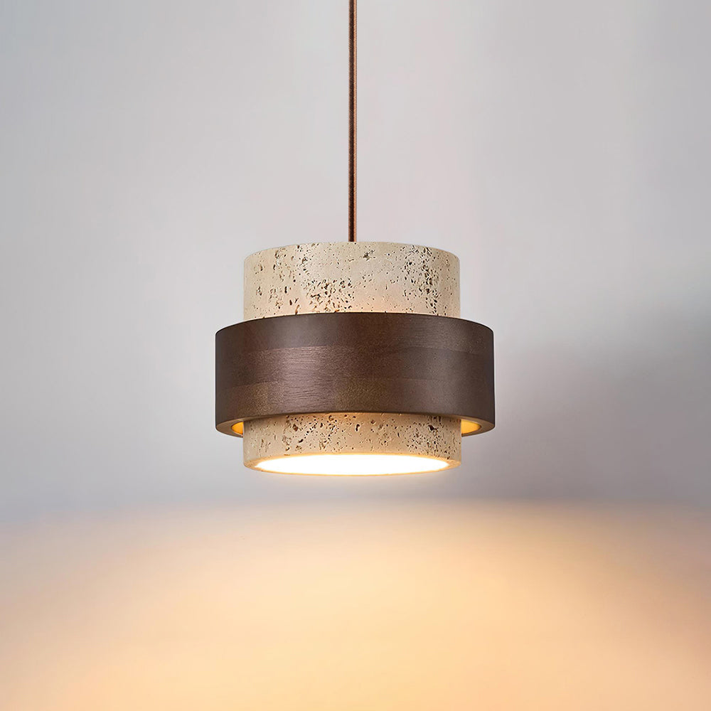 Pera Pendant Light | Travertine Stone, Modern Kitchen Pendant Lighting 2