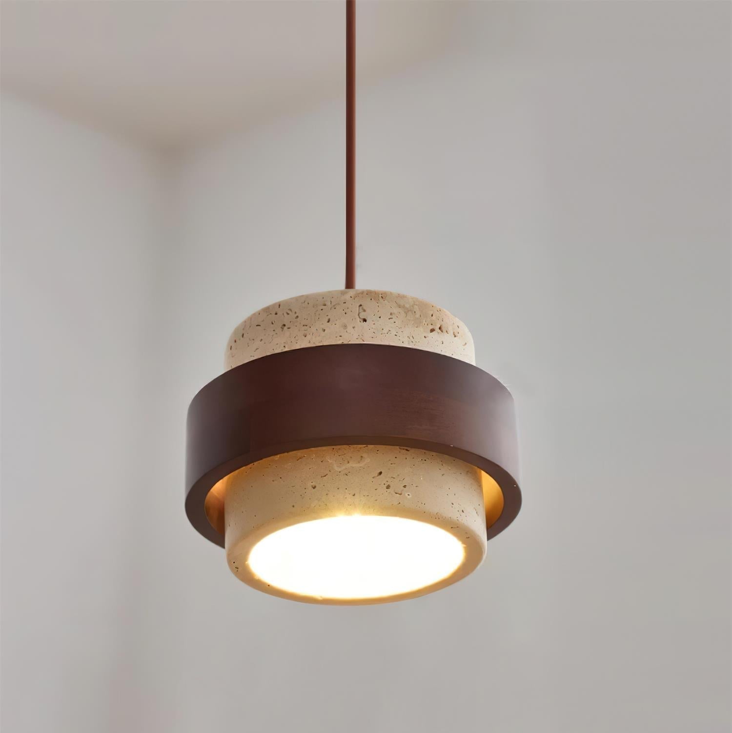 Pera Pendant Light | Travertine Stone, Modern Kitchen Pendant Lighting 4