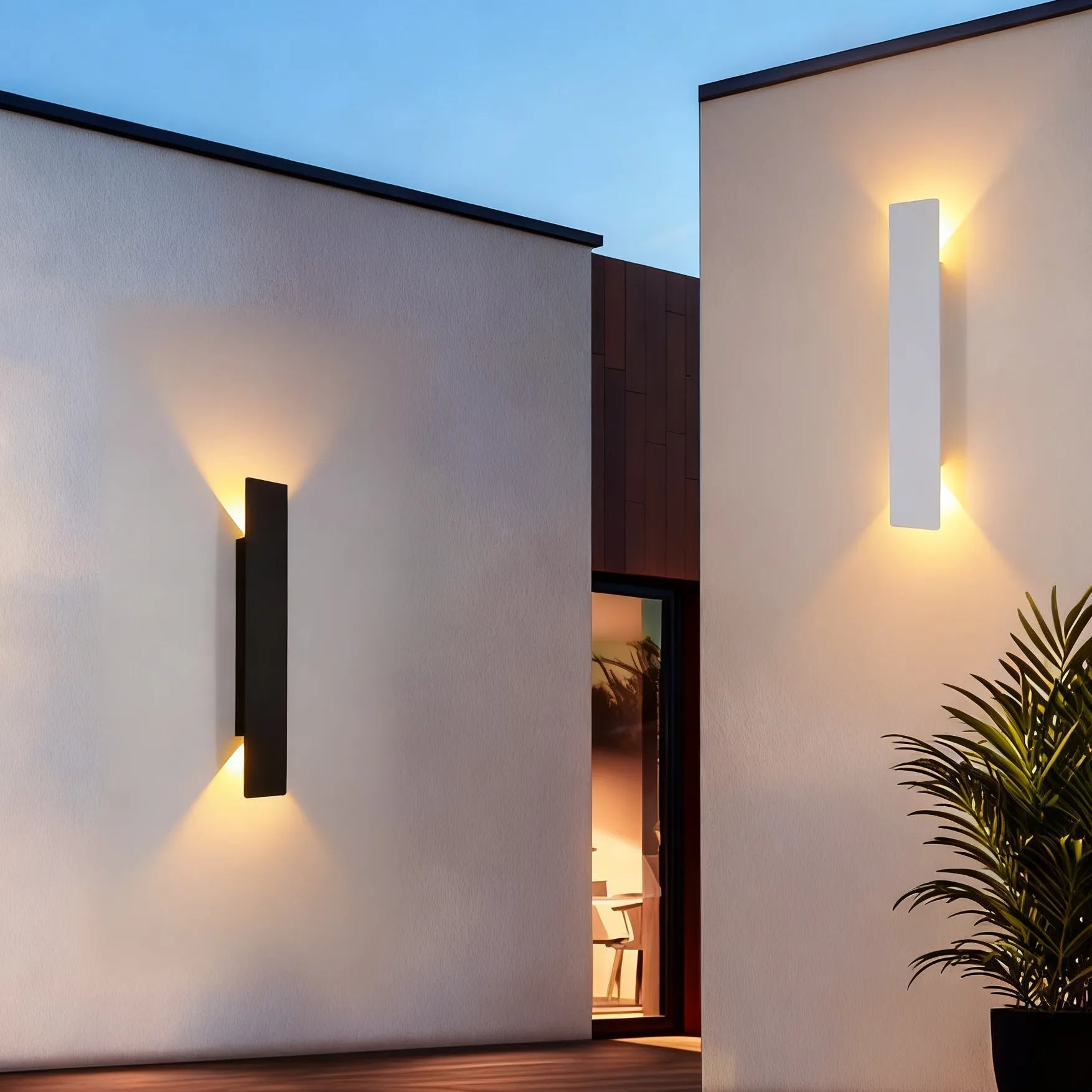 Raven Outdoor Wall Light | Metal, Waterproof Modern Sconce 4