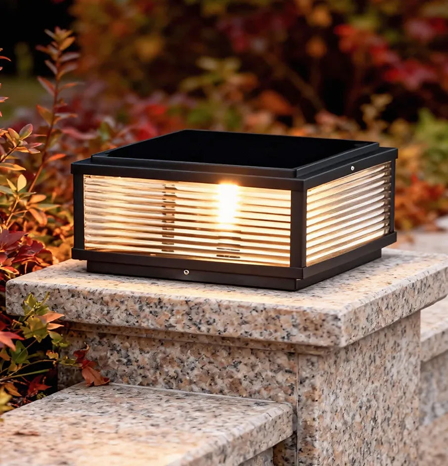 Riley Solar Garden Light | Modern Design, Weatherproof LED 1