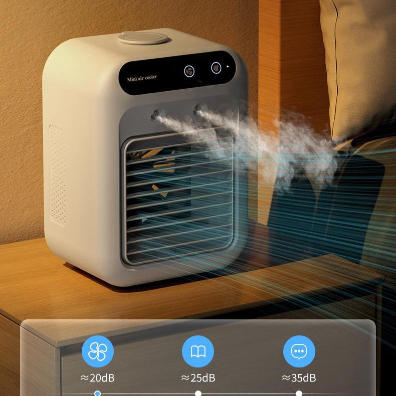 Riviera Portable Water Cooling Fan-Home & Garden > Heating, Cooling & Air > Fans > Evaporative Coolers-Laren Fete-Laren Fete