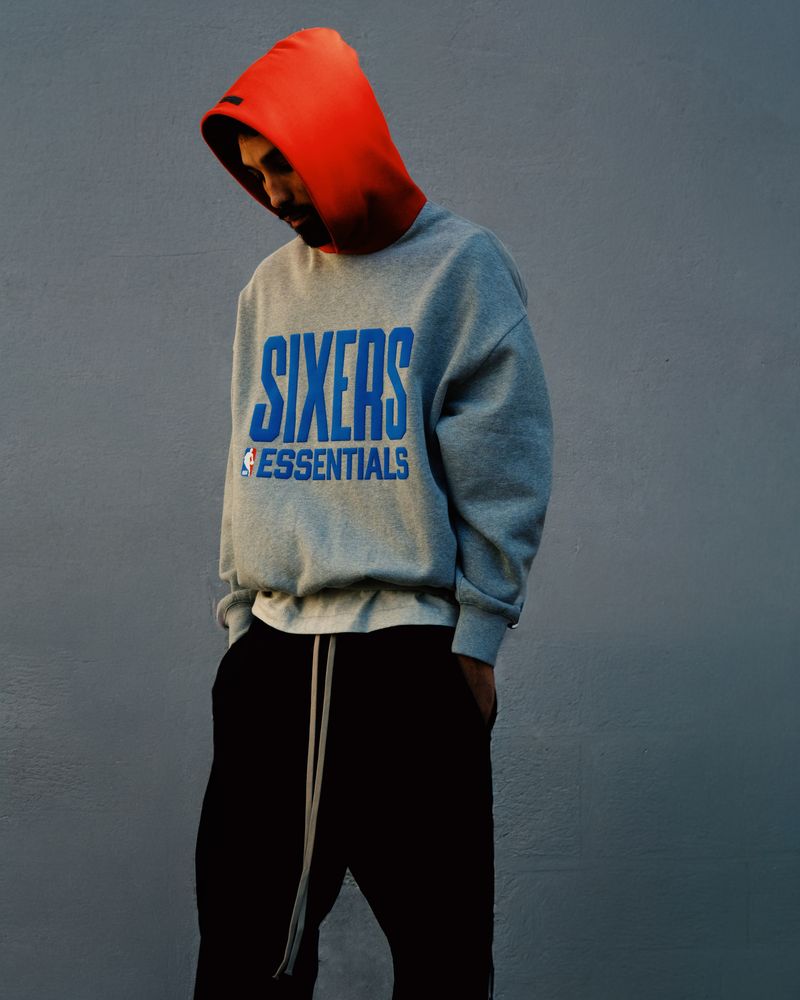 Sixers Sport Hoodie-Tops-Laren Fete-Laren Fete