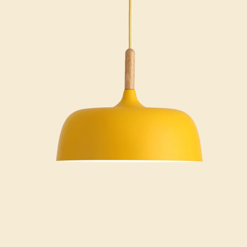 Stella Pendant Light | Scandinavian Design, Wooden Accent 9