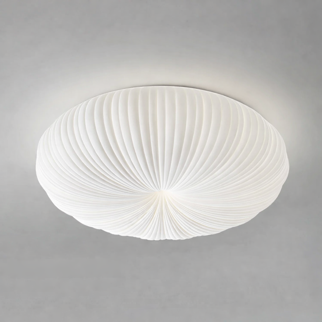 Tranquil Dome Flush Mount Ceiling Light | Organic Shape, LED Fixture 10