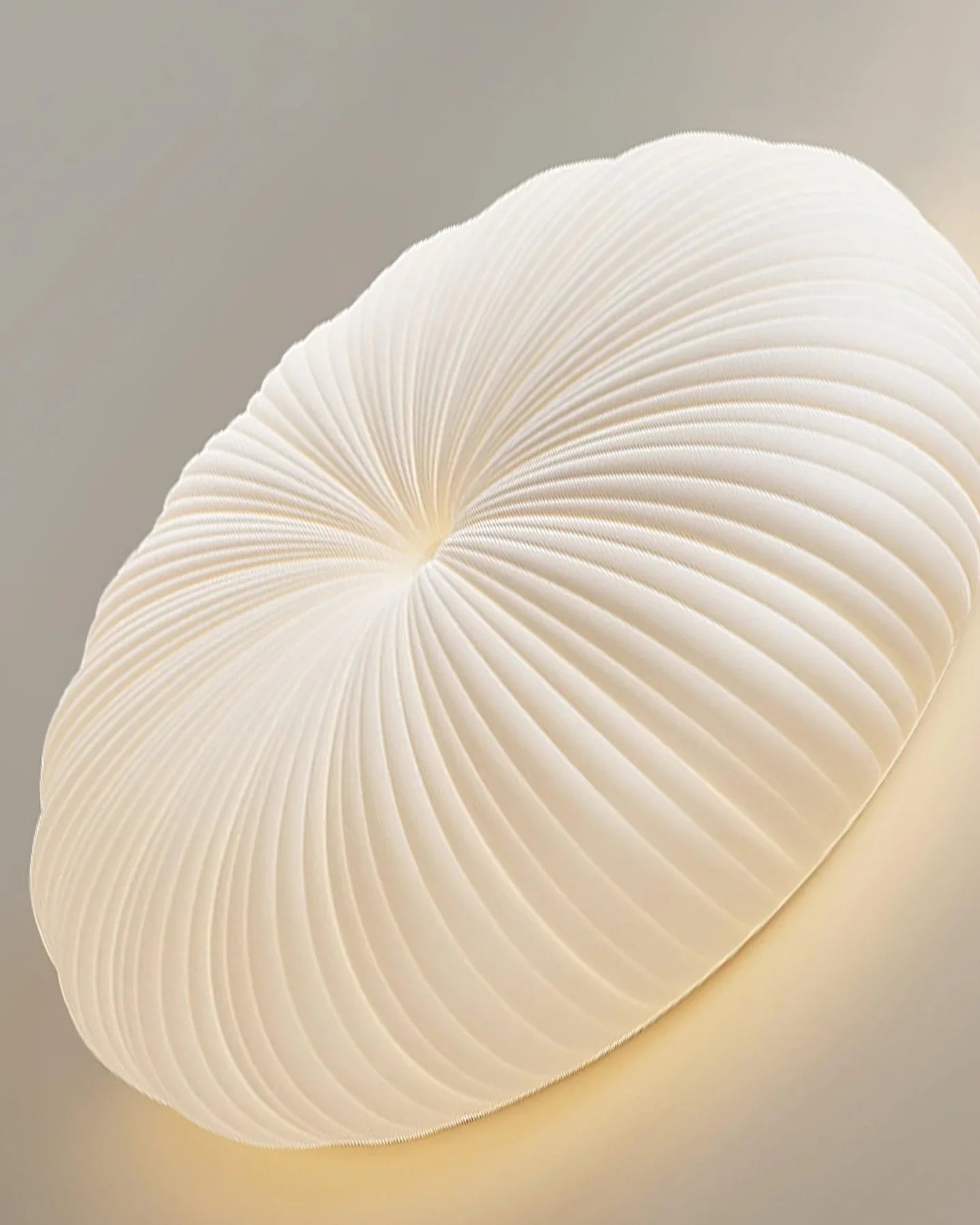 Tranquil Dome Flush Mount Ceiling Light | Organic Shape, LED Fixture 3