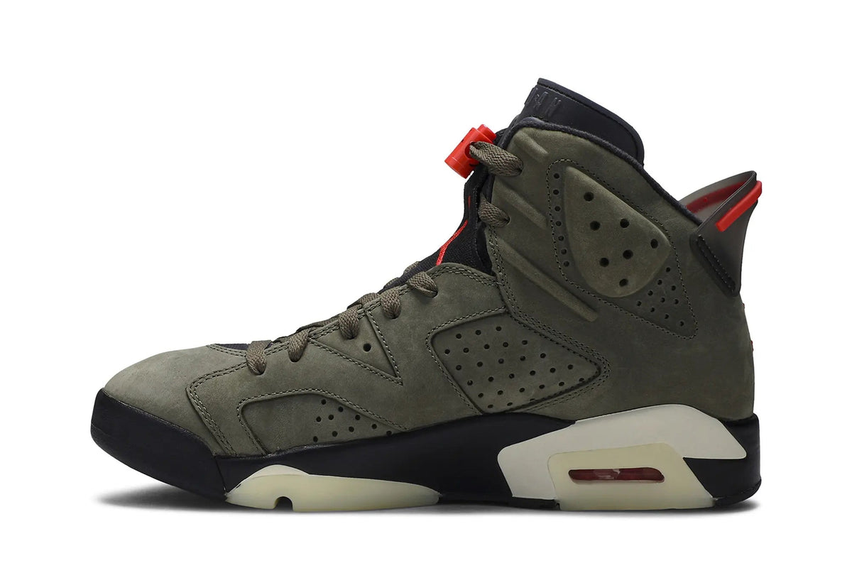 Travis Scott x Jordan 6 Retro 'Olive'-Jordan 6-Laren Fete-M5/W6.5-Laren Fete