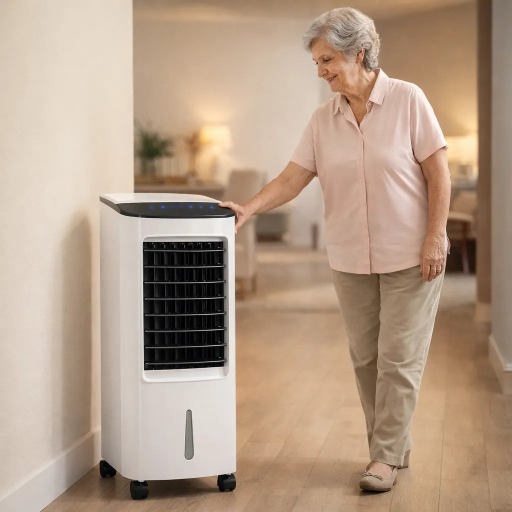 Vento 4-in-1 Portable Air Conditioner & Humidifier-Home & Garden > Heating, Cooling & Air > Air Conditioners-Laren Fete-Laren Fete