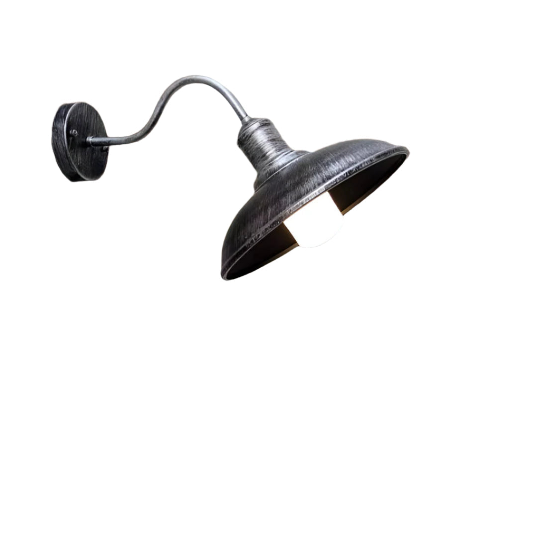 Vintara Outdoor Wall Lantern | Iron, Vintage-Style LED Illumination 0