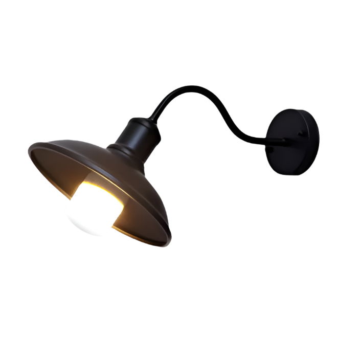 Vintara Outdoor Wall Lantern | Iron, Vintage-Style LED Illumination 10