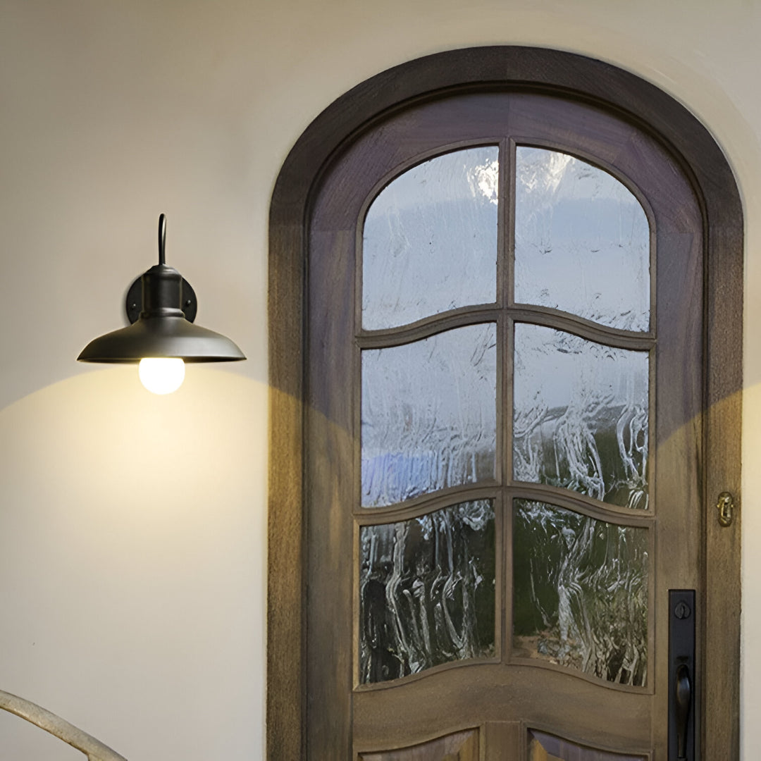 Vintara Outdoor Wall Lantern | Iron, Vintage-Style LED Illumination 4
