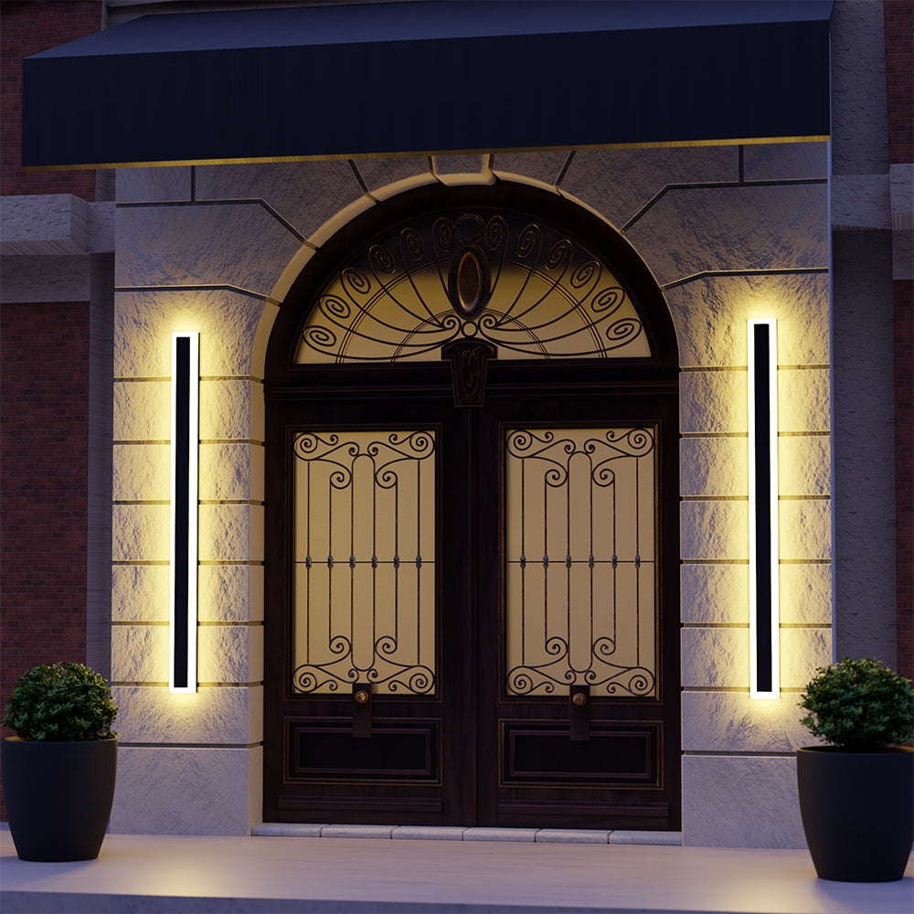 Vynn Outdoor Wall Lamp | Acrylic, Weather Resistant, Modern Design 0