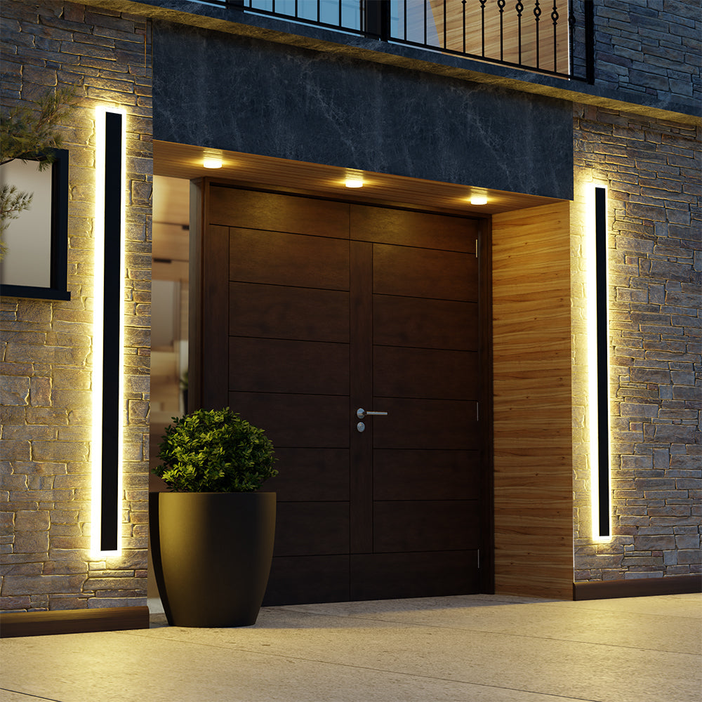 Vynn Outdoor Wall Lamp | Acrylic, Weather Resistant, Modern Design 2